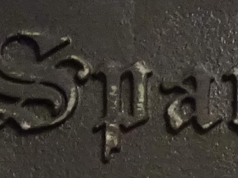 Historisches Ortsschild von Spangenberg
