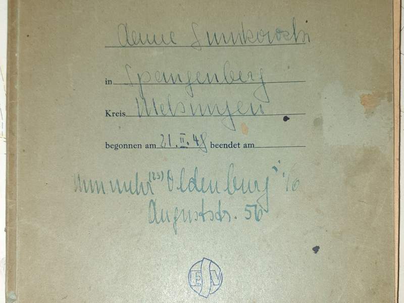 Hebamme Anne gen. Aenne Sumkowski Krankenhaus Beieröde